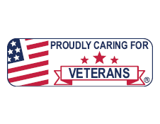 Proudly Caring for Veterans - Print-Ready Sign - Option 1