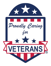 Proudly Caring for Veterans - Print-Ready Sign - Option 3