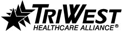 TriWest Healthcare Alliance logo all black