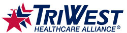 TriWest Healthcare Alliance logo misaligned stars (old)