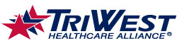 TriWest Healthcare Alliance logo all black