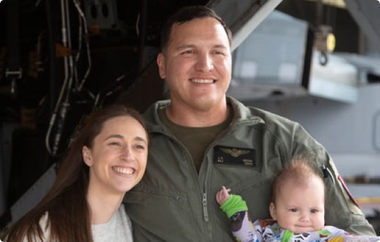 Uniformed service member and family